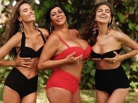 Alessandra Ambrosio a Irina Shayk vystavili dokonalé telá po boku kontroverznej hviezdy Big Ang s objemnými vnadami.