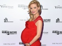 Holly Madison vo vysokom štádiu tehotenstva