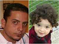 Adamka uniesol jeho otec Ahmed Adamka uniesol jeho otec Ahmed