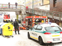 Na mieste zasahovali hasiči, záchranári aj polícia
