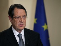 Cyperský prezident Nicos Anastasiades. Cyperský prezident Nicos Anastasiades.