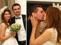 Hana Gallová a Adam Zavřel sú už manželmi. Spečatili to aj takýmto vášnivým bozkom. Hana Gallová a Adam Zavřel sú už manželmi. Spečatili to aj takýmto vášnivým bozkom.