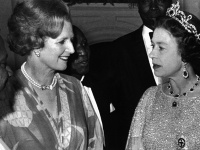 Rok 1979, stretnutie s jej veličenstvom, kráľovnou Alžbetou II.