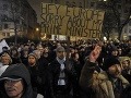 Demonštranti pred operou v Budapešti: Maďarská republika ešte bude!