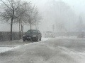 Sneh potrápil ľudí na celom Slovensku