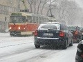počasie sneženie Bratislava