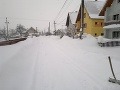 Kysucky Lieskovec pod snehom