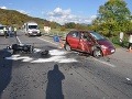 Pri Krupine sa stala dopravná nehoda, zranili sa dvaja ľudia