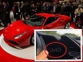 VIDEO šialenej jazdy po diaľnici: Na Ferrari sa rútil neuveriteľnou rýchlosťou 341 km/hod