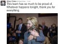Clintonovej poďakovanie