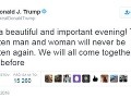 Prvý tweet Donalda Trumpa ako prezidenta