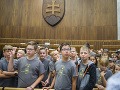 Deti v NRSR zaujímalo, či treba na prácu poslanca parlamentu absolvovať IQ test