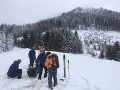 Skialpinista v problémoch: Horskí záchranári museli zasahovať