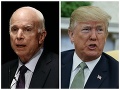 McCain sa obul do Trumpa: Ostrá kritika za blahoželanie Putinovi, diktátorom sa negratuluje