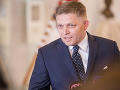 Robert Fico počas tlačovej Robert Fico počas tlačovej