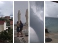VIDEO, z ktorého vám naskočia zimomriavky: Čierňava nad Chorvátskom a obrovské vodné smršte!