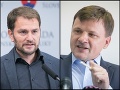Balkónová prestrelka! Matovič má problém s Hlinovým nákladom: Ukážte mu moju vizitku! Nie som šéf RTVS