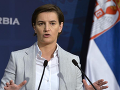 Srbská premiérka nevylučuje nasadenie armády v Kosove: Aj to je jedno z riešení
