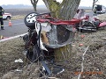 Silný náraz, auto na šrot: Štefan (†33) a Zoltán (†34) boli na mieste mŕtvi, mrazivé FOTO tragédie