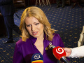 Čaputová: Zoznam ľudí v mojom tíme je hotový, publikovať ho zatiaľ nebudem