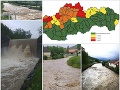 MIMORIADNA SITUÁCIA Slovensko čaká ťažká noc: MAPA, kde hrozia povodne, rieky sa vylievajú