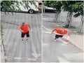 Pirueta, skok, myšička a plazenie: Muž sa vypotácal z Miletičky, VIDEO od starostu ženu asi nepoteší