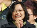 Taiwanskú prezidentku Cchaj Jing-wen Taiwanskú prezidentku Cchaj Jing-wen