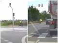 Autentické VIDEO desivej zrážky pri Bratislave: Vodič i cyklista sa dopustili hrubej chyby!