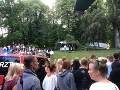 Poriadna smola pre návštevníkov amfiteátra: Na stánok spadol konár, takmer 30 zranených