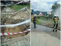 AKTUÁLNE Masívny únik plynu v Rožňave: FOTO Šíri sa cez kanalizáciu do okolitých budov