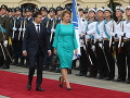 Čaputová na Ukrajine: FOTO Prezliekla sa do tyrkysového a pochválila prezidenta