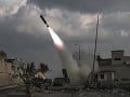 Proiránska frakcia vystrelila rakety Proiránska frakcia vystrelila rakety