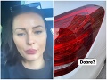 FOTO Kormúthová vytočená do biela: Auto má samý škrabanec... Kvôli TOMUTO!