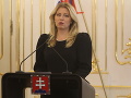 VIDEO Prezidentka hodnotí aktuálnu situáciu: Kritika sudcovského stavu a traumatizujúca Gorila