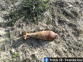 Pyrotechnici zneškodnili v Senici delostreleckú mínu: Pochádzala z druhej svetovej vojny