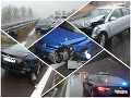 Upršaný utorok si vypýtal svoju daň: FOTO Na R1 sa to hemžilo nehodami, polícia poúča vodičov