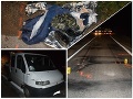 Muža zrazilo nákladné auto: FOTO V tme bol takmer neviditeľný, pozor na rovnakú chybu