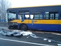 FOTO Ďalšia nehoda autobusu: Pri Břeclavi havarovalo osem áut, za všetkým je poľadovica