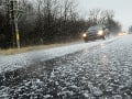 Dobrá správa pre vodičov: Cesty sú zjazdné, pozor na vyššie položené úseky