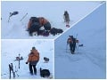 MIMORIADNE V Nízkych Tatrách spadla lavína: FOTO Zasiahla mladých Slovákov, jeden neprežil