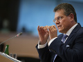 Šefčovič: Nový pracovný program eurokomisie bude mať vplyv na celé desaťročie