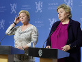 Nórska premiérka Erna Solberg Nórska premiérka Erna Solberg
