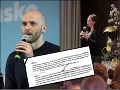 Kotlebovci prišli na diskusiu PS/SPOLU: FOTO Mali pripravené otázky a kričali Na stráž!