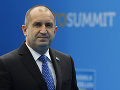 Bulharský prezident Rumen Radev Bulharský prezident Rumen Radev