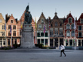 Prázdne belgické ulice Prázdne belgické ulice