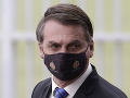 Brazílsky prezident Jair Bolsonaro Brazílsky prezident Jair Bolsonaro