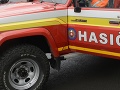 Hasiči v akcii: V Mníšku nad Hnilcom horel rušeň nákladného vlaku
