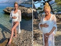 Tehotná speváčka na dovolenke v Chorvátsku: Korona? Je mi to ukradnuté!