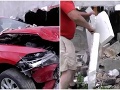 Kúsok od tragédie na východnom Slovenku: FOTO Vodič autom prerazil stenu detskej izby, mrazivé svedectvo