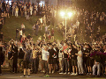 Povolebné protesty sa nezaobišli Povolebné protesty sa nezaobišli